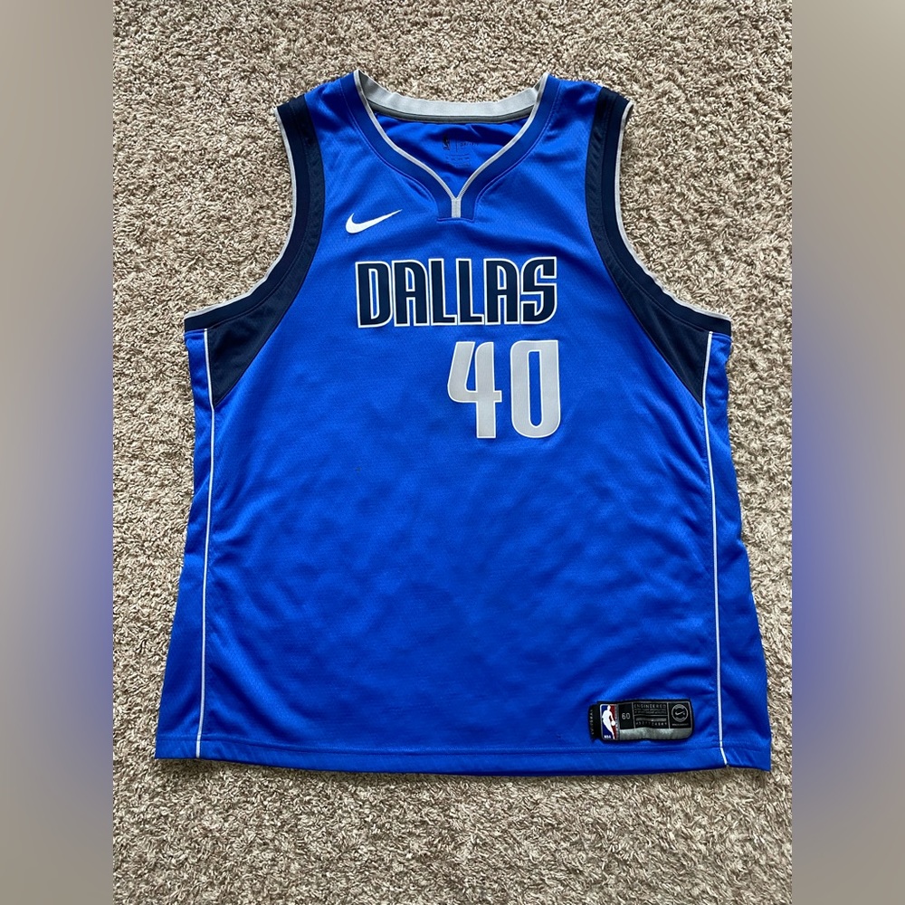 Nike Authentic Dallas Mavericks Harrison Barnes #40 Swingman Jersey Men’s 60 3XL